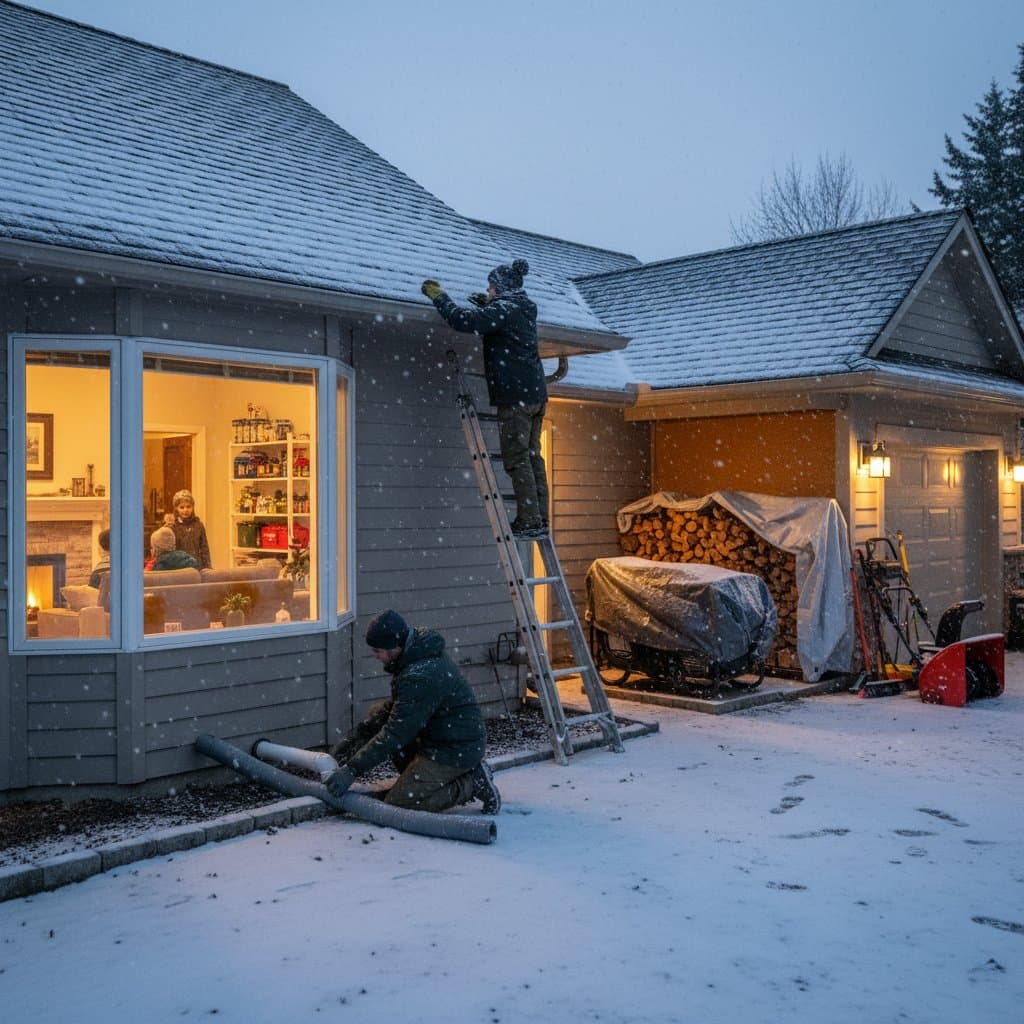 Winter Storm Prep Checklist That Prevents Costly Damage