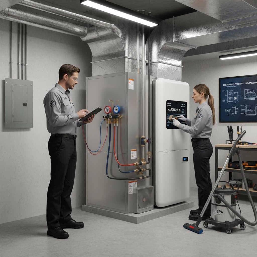 Featured image for Spring HVAC Check Prevents 2026 Standard Surprises