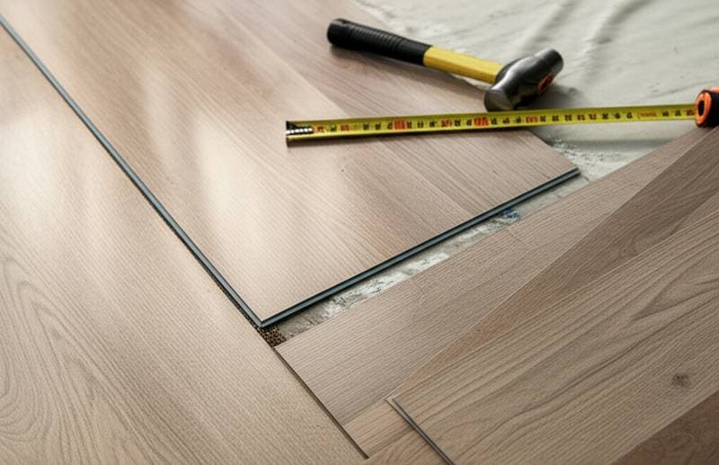 DIY LVP Floors Work Best for Simple Layouts