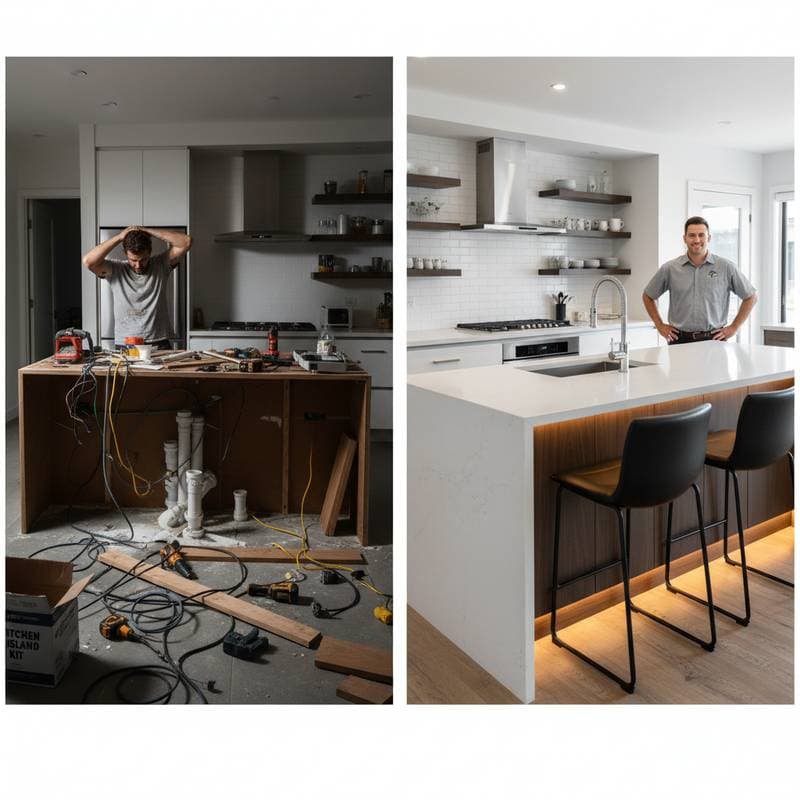 Why Kitchen Island DIY Projects Cost More Than Pros