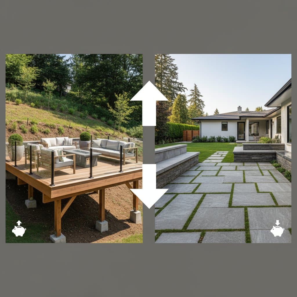 Deck vs Patio: Which Saves More on Your Outdoor Budget?