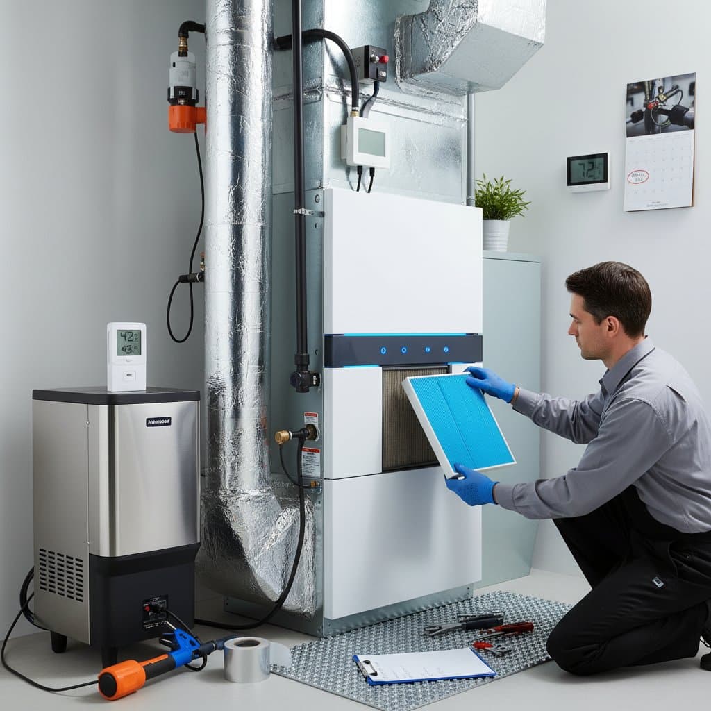 Spring HVAC Refresh Clears Winter Air Buildup