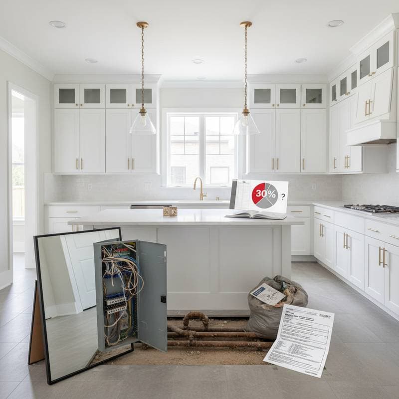 Hidden Kitchen Remodel Costs Add 30% to Your Budget