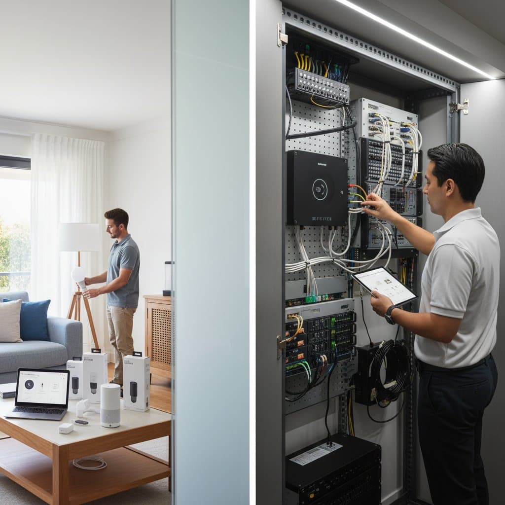 When to DIY Your Smart Home and When to Call a Pro