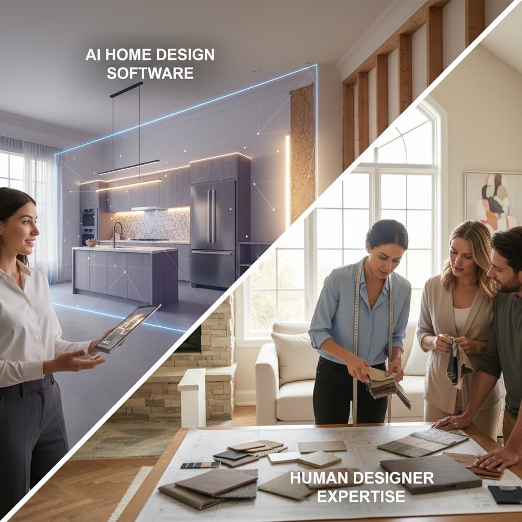 AI and Designers: When to Blend Both for Remodels