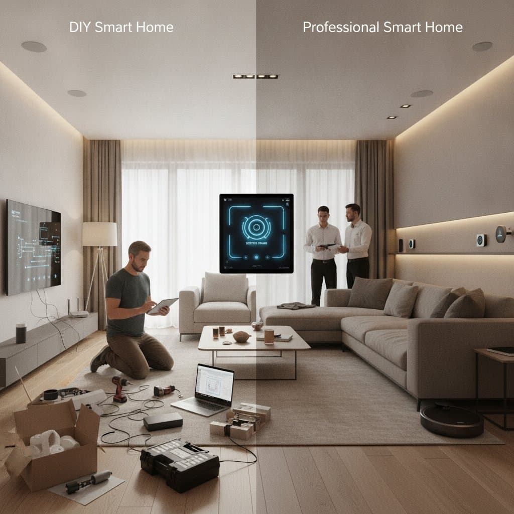 DIY Smart Home Costs vs Professional Setup Comparison