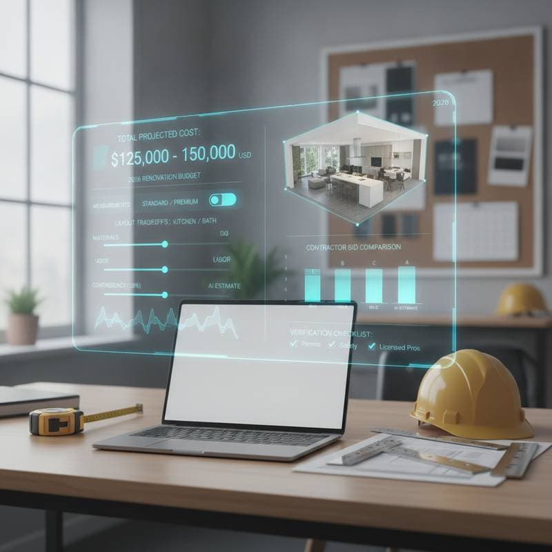 AI Calculators Turn Renovation Guesses Into Real Budgets
