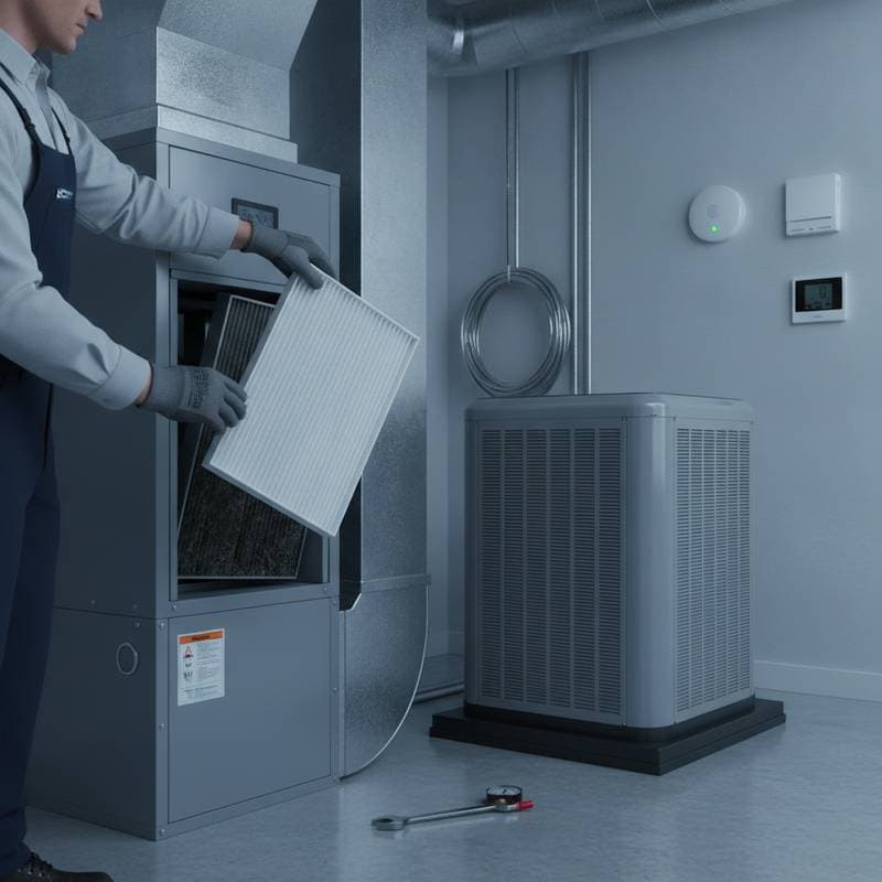 Winter HVAC Failures Start with Clogged Filters