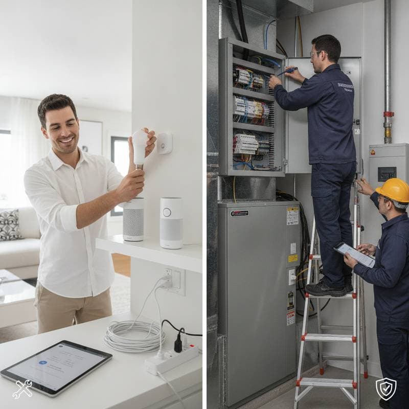 DIY Smart Home: Safe Projects vs Call the Pro
